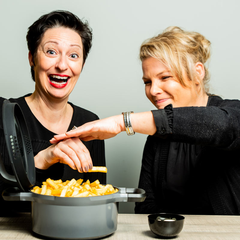 Marion Van Zon (Horeca Van Zon) en Hilde Rutten